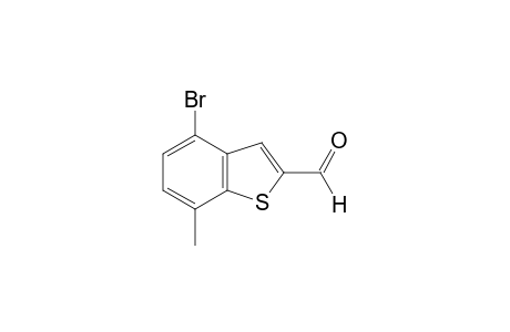 4-bromo-7-methylbenzo[b]thiophene-2-carboxaldehyde