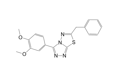 [1,2,4]triazolo[3,4-b][1,3,4]thiadiazole, 3-(3,4-dimethoxyphenyl)-6-(phenylmethyl)-