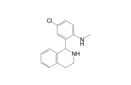 4-Chloranyl-N-methyl-2-(1,2,3,4-tetrahydroisoquinolin-1-yl)aniline