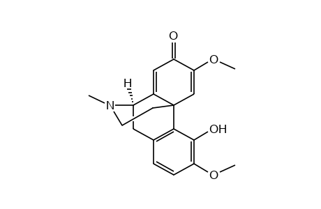 (R)-3,6-dimethoxy-4-hydroxy-17-methyl-5,6,8,14-tetradehydromorphinan-7-one