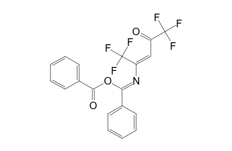 Benzoic anhydride mono-[(1,1,1,5,5,5-hexafluoro-4-oxopent-2-en-2-yl)imine