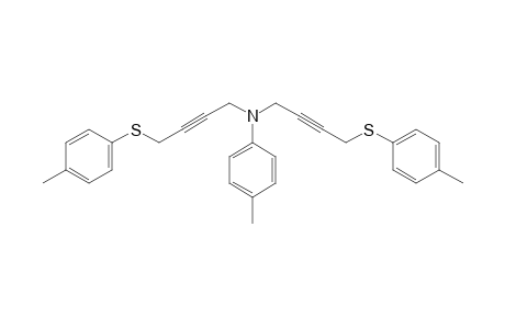 N,N-bis[4-(p-tolylthio)-2-butynyl]-p-toluidine