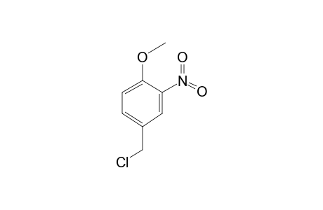 Benzene, 4-(chloromethyl)-1-methoxy-2-nitro-