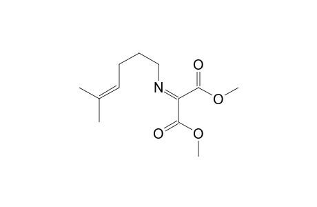 Dimethyl (5'-Methyl-4'-hexenylimino)malonate