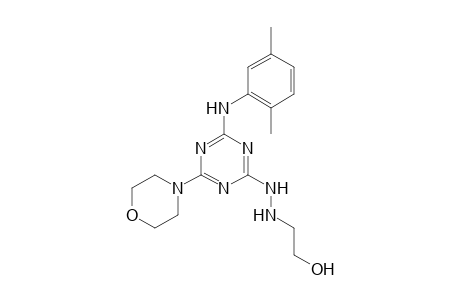 2-(2,5-Dimethylphenylamino)-4-[2-(2-hydroxyethyl)hydrazino]-6-