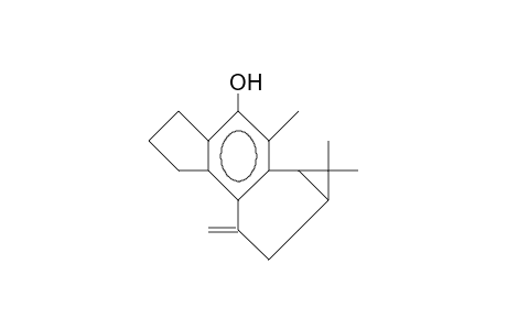 7-Hydroxy-8,11,11-trimethyl-15-methylidene-tetracyclo(7.6.0.0/2,6/.0/10,12/)pentadeca-1,6,8-triene