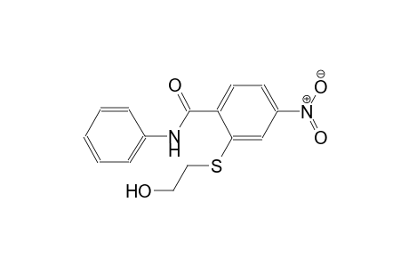 2-(2-Hydroxy-ethylsulfanyl)-4-nitro-N-phenyl-benzamide