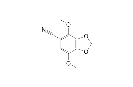 2,5-Dimethoxy-3,4-methylenedioxybenzonitrile