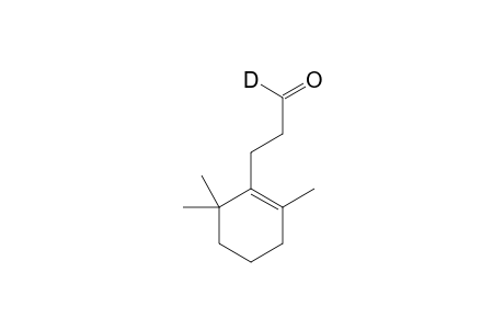 1-Cyclohexene-1-propanal-formyl-d, 2,6,6-trimethyl-