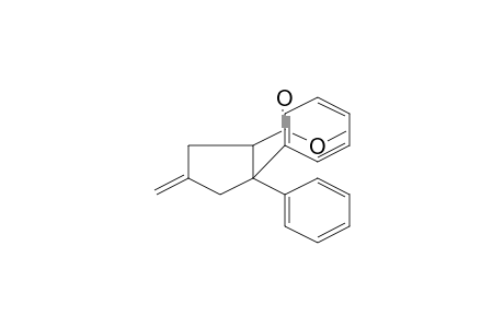 4-Methylene-2,2-diphenyl-1-cyclopentanecarboxylic acid methyl ester