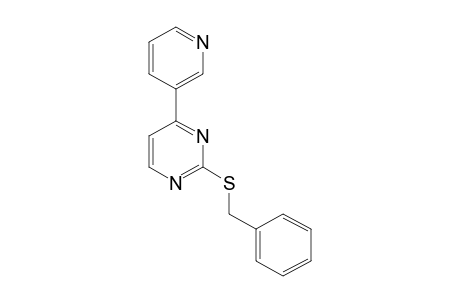 2-(benzylthio)-4-(3-pyridyl)pyrimidine