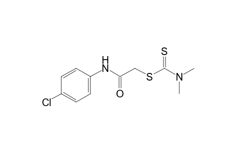 dimethyldithiocarbamic acid, ester with 4'-chloro-2-mercaptoacetanilide