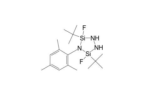 1,2,4-Triaza-3,5-disilacyclopentane, 3,5-bis(1,1-dimethylethyl)-3,5-difluoro-4-(2,4,6-trimethylphenyl)-