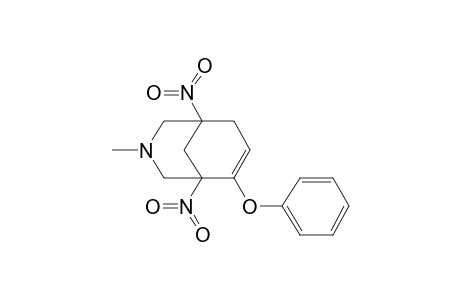 3-Azabicyclo[3.3.1]non-6-ene, 3-methyl-1,5-dinitro-6-phenoxy-