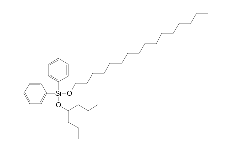 Silane, diphenyl(4-heptyloxy)hexadecyloxy-