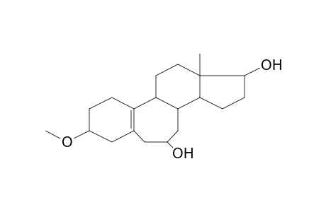 8-Methoxy-12a-methyl-1,2,3,3a,3b,4,5,6,7,8,9,10,10b,11,12,12a-hexadecahydrobenzo[3,4]cyclohepta[1,2-E]indene-1,5-diol