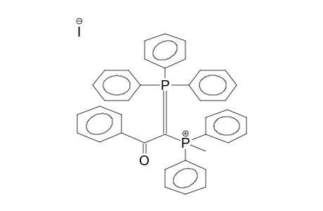 ALPHA-TRIPHENYLPHOSPHORANYLIDENE-ALPHA-BENZOYLMETHYL(METHYL)DIPHENYLPHOSPHONIUM IODIDE