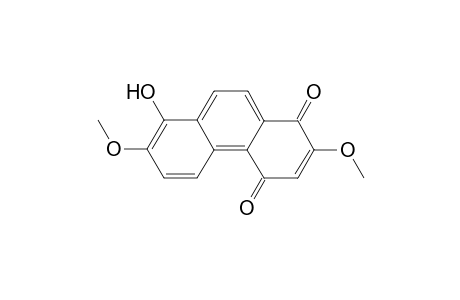 8-Hydroxy-2,7-dimethoxy-1,4-phenanthrenequinone