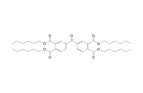 4-[3,4-bis(hexoxycarbonyl)benzoyl]benzene-1,2-dicarboxylic acid dihexyl ester