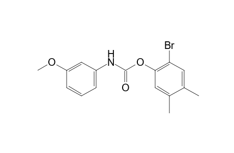 m-methoxycarbanilic acid, 6-bromo-3,4-xylyl ester