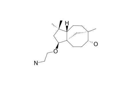 2-BETA-(2-AMINOETHOXY)-CLOVAN-9-ALPHA-OL