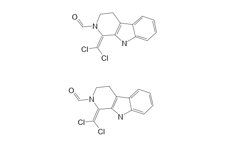 1-DICHLOROMETHYLENE-2-FORMYL-1,2,3,4-TETRAHYDRO-9H-PYRIDO-[3,4-B]-INDOLE;ISOMER-A