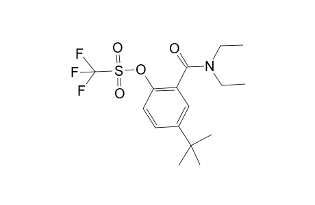 4-(t-Butyl)phenyl-2-(N,N-diethylcarboxamido)phenyl (trifluoromethane)sulfonate