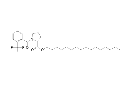 L-Proline, N-(2-trifluoromethylbenzoyl)-, hexadecyl ester