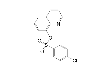 2-Methylquinolin-8-yl 4-chlorobenzenesulfonate