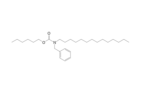 Carbonic acid, monoamide, N-benzyl-N-tetradecyl-, hexyl ester