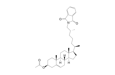 1H-Isoindole-1,3(2H)-dione, 2-[(3.beta.,25R)-3-(acetyloxy)cholest-5-en-26-yl]-