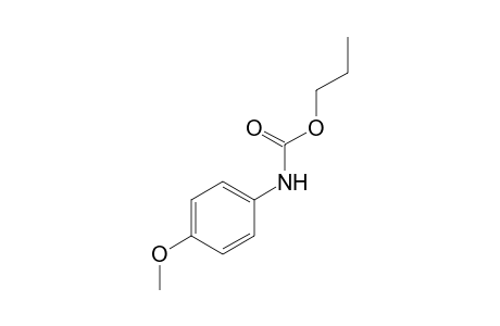 p-methoxycarbanilic acid, propyl ester
