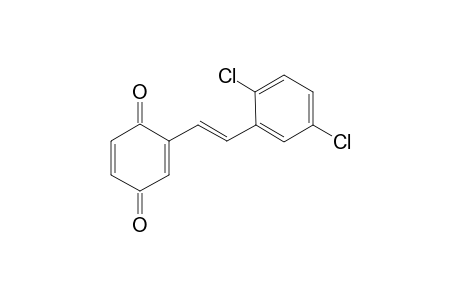 2-[2'-(2",5"-Dichlorophenylethenyl]-1,4-benzoquinone