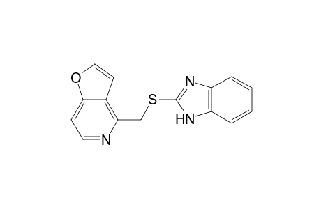 4-(1H-Benzimidazol-2-thiomethyl)furo[3,2-c]pyridine