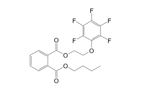 Phthalic acid, butyl 2-(pentafluorophenoxy)ethyl ester