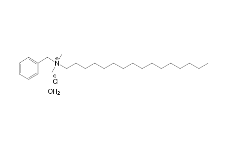 Benzyldimethylhexadecylammonium chloride, hydrate