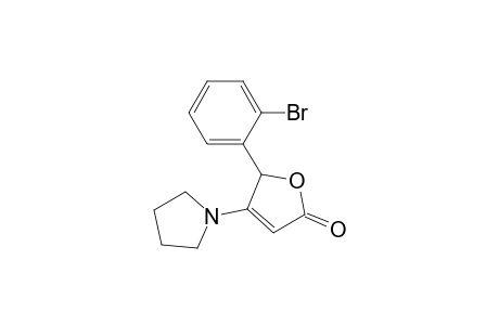 5-(2-bromophenyl)-4-(pyrrolidin-1-yl)furan-2(5H)-one