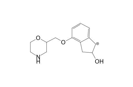 Indeloxazine-M (1,2-indandiol-N-acetyl-) MS3_1