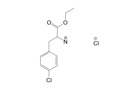 4-Chloro-D,L-phenylalanine ethyl ester hydrochloride