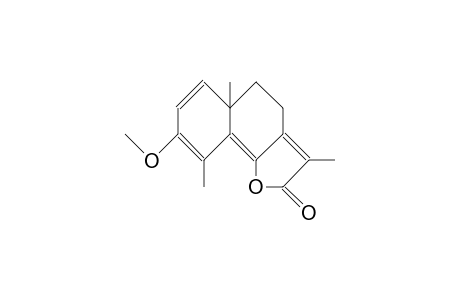 3-Methoxy-eudesma-1,3,5,7(11)-tetraen-6,12-olide