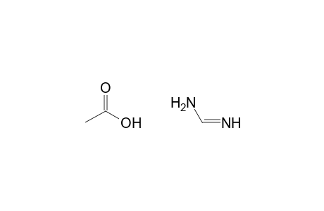 Formamidine acetate salt