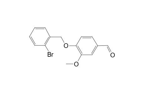 4-(2-Bromo-benzyloxy)-3-methoxy-benzaldehyde
