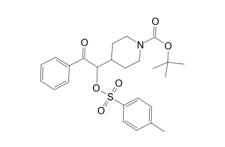 1'-{[4"-(t-Butoxy)carbonyl]piperidin-4"-yl}-2'-oxo-2'-phenylethyl 4-methylbenzene-1-sulfonate