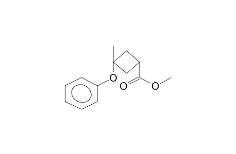 (Z)-METHYL 3-METHYL-3-PHENOXYCYCLOBUTAN-1-CARBOXYLATE