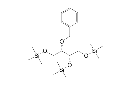 (2S,3S)-3-(Benzyloxy)-1,2,4-butanetriol, 3tms