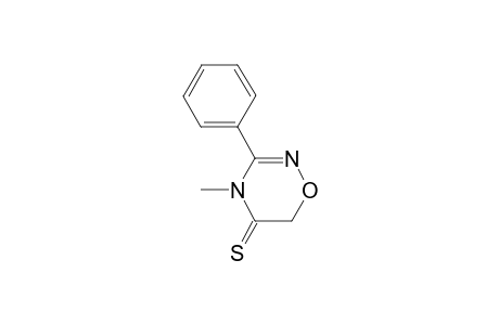 4-METHYL-3-PHENYL-1,2,4-OXADIAZIN-6(5H)-THIONE