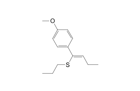 (Z)-1-(Propylthio)-2-ethyl-4-methoxystyrene