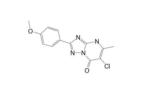 6-Chloro-2-(4-methoxyphenyl)-5-methyl-4H-[1,2,4]triazolo[1,5-A]pyrimidin-7-one