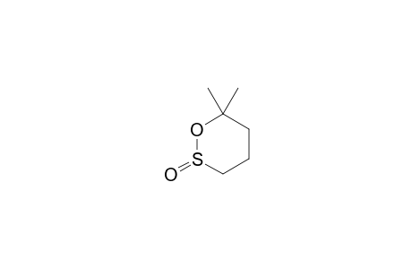 6,6-DIMETHYL-1,2-OXATHIANE-2-OXIDE