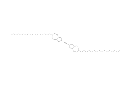 Bis(6-hexadecyl-2-azulenyl)acetylene